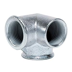 221-6V Угольник на три выхода Platinum 1"