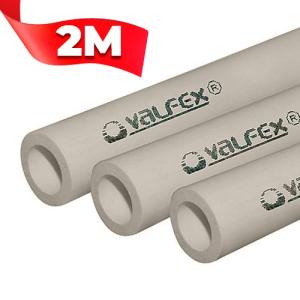 Труба SDR 6 PN20 ф25х4,2 мм (50) (Valfex) ШТАНГА 2 МЕТРА (Valfex) СЕРАЯ