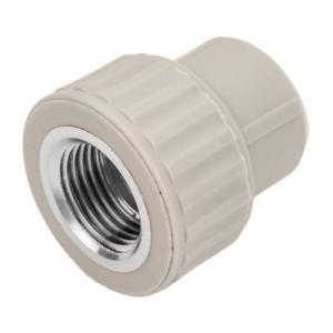 Муфта переходная с внутренней резьбой 20 x 1/2" (150/30) (Valfex) СЕРАЯ