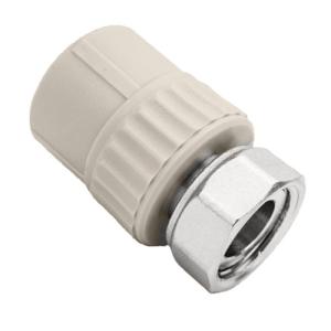 Муфта с накидной гайкой 20 х 3/4" (100/20) (Valfex) СЕРАЯ