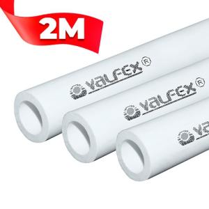 Труба SDR 6 PN20 ф25х4,2 мм (50) ШТАНГА 2 МЕТРА (Valfex) БЕЛАЯ
