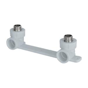 Комплект настенный для смесителя 20х1/2" н.р. (20/5) (Valfex) БЕЛЫЙ
