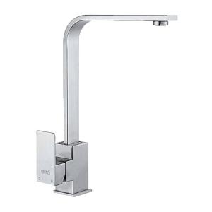 смеситель POTATO нерж, кухня, высокий излив, P40304S