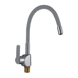 P58238-19 Смеситель для кухни с гибким изливом (Цвет: Серый с хромом)