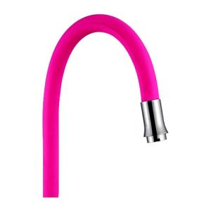 P68-9L Гибкий излив розовый