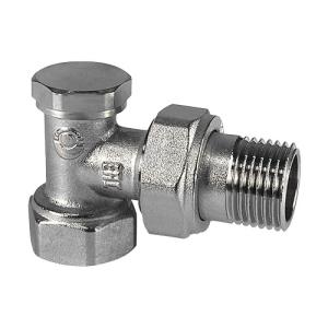 Клапан VALFEX для радиаторов, настроечный угловой 1/2" (120/15) К