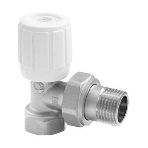 Клапан VALFEX для радиаторов, ручной угловой 1/2" (компактный) (120/8) К