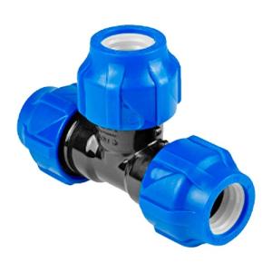 Тройник ПНД компрессионный переходной 40-32-40 (16/4) VALFEX