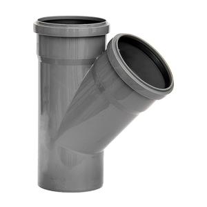 Тройник 45* 32-32 вн.канализ.(120/15) VALFEX