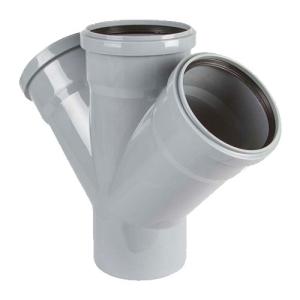 Крестовина 110/50/50х45* вн.канализ. (30) VALFEX