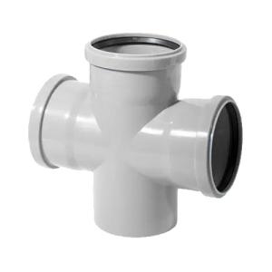 Крестовина 110/50/50х87,5* вн.канализ. (35) VALFEX