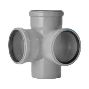 Крестовина двухпл. 110/110/110 вн.канализ. (18) VALFEX