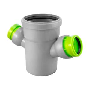 Крестовина регулируемая 45-88 град. 110-50-50 вн.канализ. (30) VALFEX