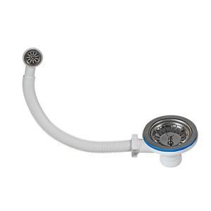 А-5007-1 ОРИО выпуск для керамогранитной мойки с переливом 3 1/2, А-5007-1