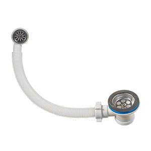 А-5004-1 ОРИО выпуск 1 1/2 с переливом для керамогранитной мойки, А 5004-1