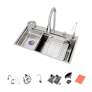 DS7545 Многофункциональная мойка для кухни 750*450*220mm , нержавеющая сталь