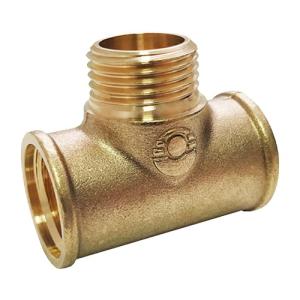 Тройник переходной с переходом на наружную резьбу VALFEX ВР 3/4"хНР 1/2"хВР 1/2" (80/10)