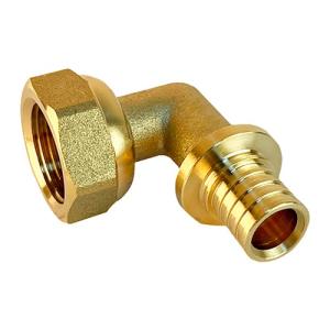 Угольник надвижной с накидной гайкой 20(2,8) х 3/4" (VALFEX) (200/10) К