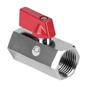 Кран шар. MINI VALFEX ВР1/2"хВР1/2" НИКЕЛИРОВАННЫЙ (200/40) К