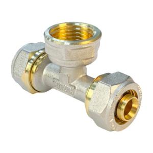 Тройник обжимной с переходом на ВР VALFEX 20х1/2х20" (110/5) К