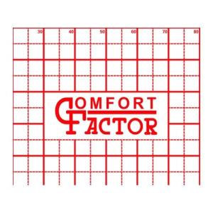 Фольга для теплого пола с разметкой Comfort Factor