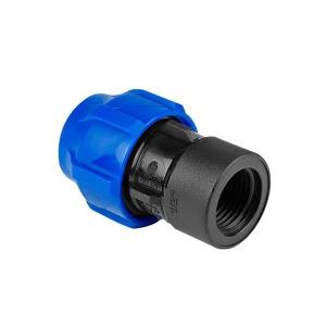Муфта ПНД компр. соединительная c внутренней резьбой 50х2" (25/5) VALFEX