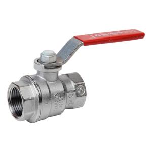 Кран шаровой Giacomini ручка 1/2" ВВ полнопроходной, латунь, хром, R850X023