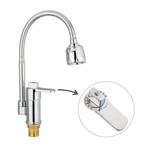 P58383 Термостатический смеситель для кухни с гибким изливом