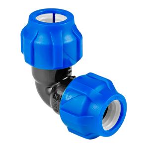 Отвод ПНД компрессионный присоединительный 50-50 (12/3) VALFEX