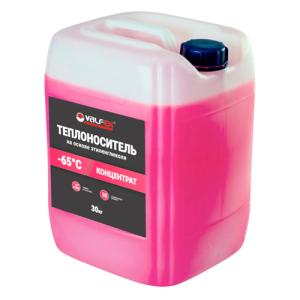 Теплоноситель -65 (на основе этиленгликоля) 20 кг VALFEX (30 шт. пал.)