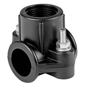 Седелка ПНД болтовая 25-1/2" (80/1) VALFEX