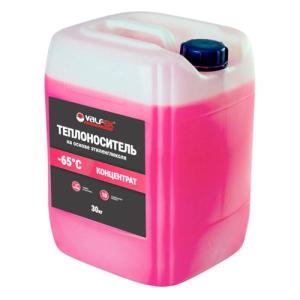 Теплоноситель -65 (на основе этиленгликоля) 30 кг VALFEX (18 шт. пал.)