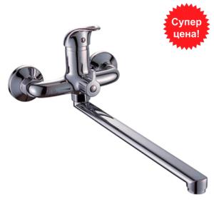 D22-150NМ Смеситель для ванны с прямым поворотным изливом, без лейки и шланга