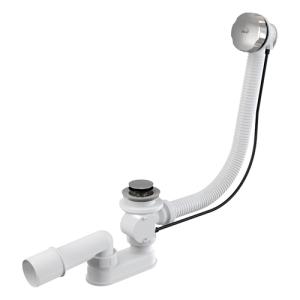 A55K-80-VE-01 Сифон для ванны автомат комплект, металл