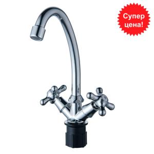 смеситель Эверест кухня B49-340M 1/2 на гайке (без гибкой подводки)