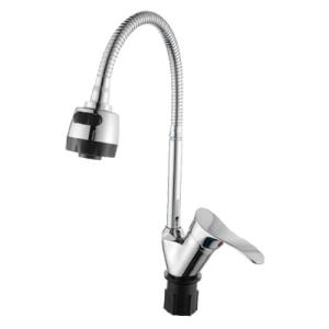 смеситель Эверест кухня с гибким изливом B48-214M (без гибкой подводки)