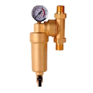 Фильтр промывной поворотный 3/4, с манометром