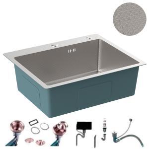 S6050-2 Кухонная мойка 600*500*200mm , нержавеющая сталь