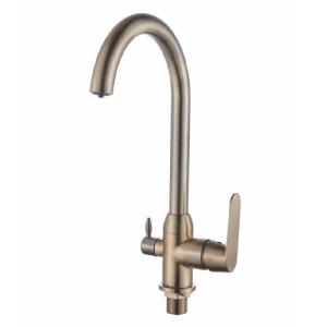 D82-446118Q Смеситель для кухни с высоким изливом с выходом для питьевой воды