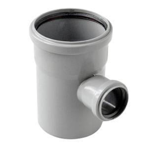 Тройник 45° 75-75 вн.канализ. (50) VALFEX