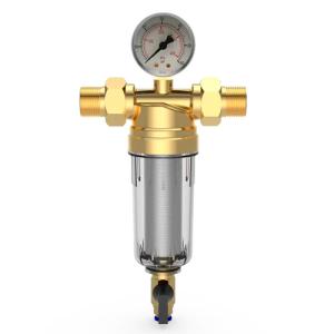 Фильтр тонкой очистки с манометром 1/2 - 3/4