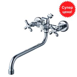 Смеситель Эверест ванна 1/2 B22-340М без шланга и лейки