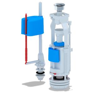 Набор с ниж.подв.1 1/2 пластикдвойная кнопка,эконом, металл., стр. пр. Россия. Артикул WC3550M