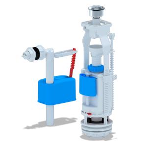 Набор с бок.подв.1 1/2 пластикдвойная кнопка,эконом, металл., стр. пр. Россия. Артикул WC3050M