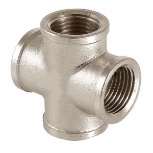 Крестовина НИКЕЛИРОВАННАЯ VALFEX ВР 3/4" (50/10)