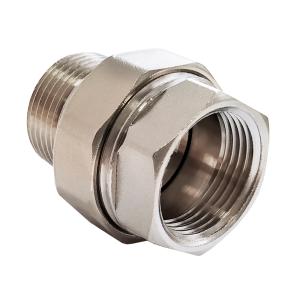 Сгон НИКЕЛИРОВАННЫЙ разъемный VALFEX ВР-НР  1/2" (140/10)