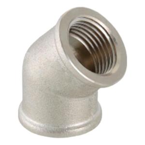 Угольник НИКЕЛИРОВАННЫЙ 45 VALFEX ВР-ВР 1/2" (120/10)