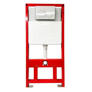 Инсталляция с белой кнопкой